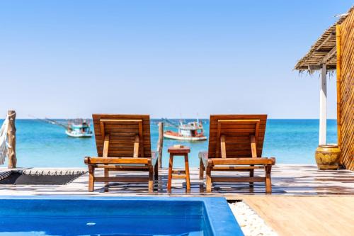Chaloklum House | Beautiful SeaSalt BeachFront Home with Private Pool & Oceanview