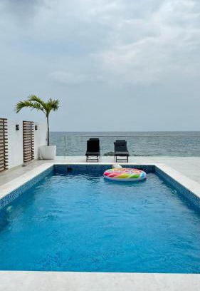 Sharm Villa | Seascape Villa: Oceanfront Retreat with Pool & Beach Access