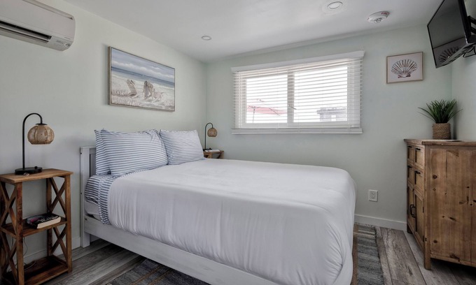 Ocean Bay Park Hotel | Seashore Condo Hotel #18, Cozy Fire Island Escape, Near Ferry - With Bay Views and Steps from the Beach.