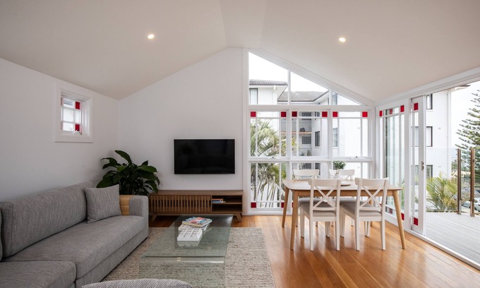 Narrabeen Apartment | Seaside Apartment with Pool, Steps from the Beach
