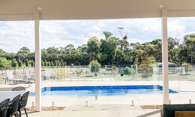 Indented Head House | Seaside Country Retreat with Magnesium Pool and Fireplace