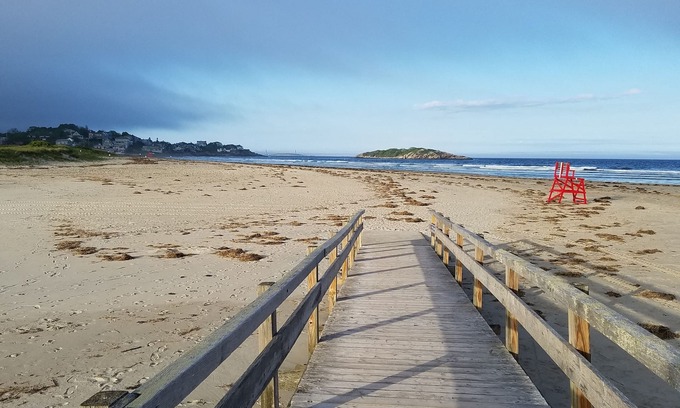 Gloucester House | Beachside Retreat Steps from Good Harbor in Gloucester