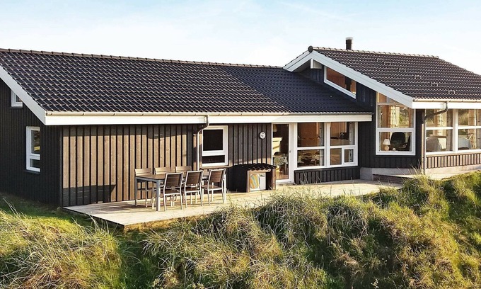 Tversted House | Spacious 8-Person Holiday Home in Bindslev with Spa