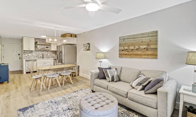 Coffeyville Condo | Seaside Sanctuary: A Renovated Escape with Pool & Spa