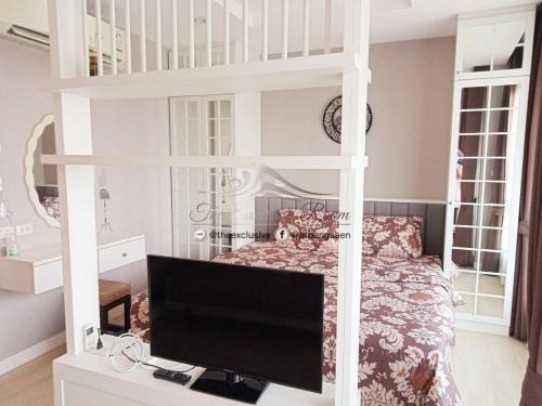 Saen Suk Apartment | Seaview Secret: Toproof Pool & Wifi at Bangsaen