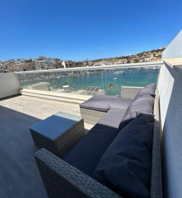 Marsaskala Apartment | Unforgettable Stay at Seaview Setters Penthouse Marsaskala