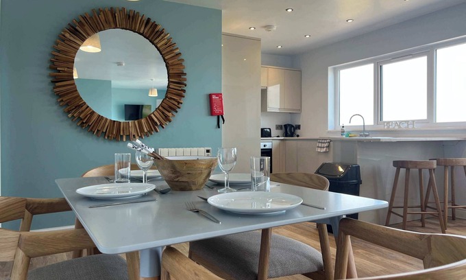 Hele Apartment | Seaview Three Bedroom Residence with Hot Tub and Sauna