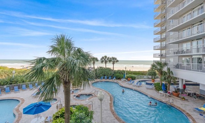 The Dunes Condo | Seawatch Resort: Oceanfront 1 Bedroom Condo with Pools