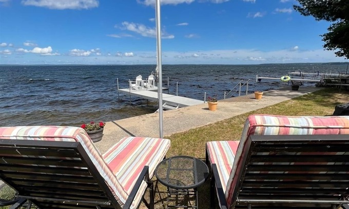 Sebago Cottage | Waterfront Retreat at Sebago with Dock and Scenic Views