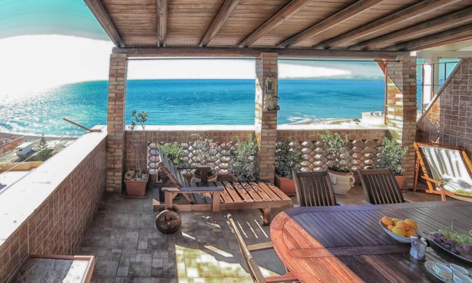 Seccagrande Apartment | Seccagrande Sea View Apartment with Full Kitchen & 4 Stars
