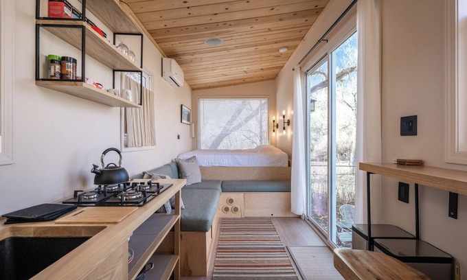 Moab South Valley House | Secluded 2-Bed Tiny Home Oasis near Moab's Wonders