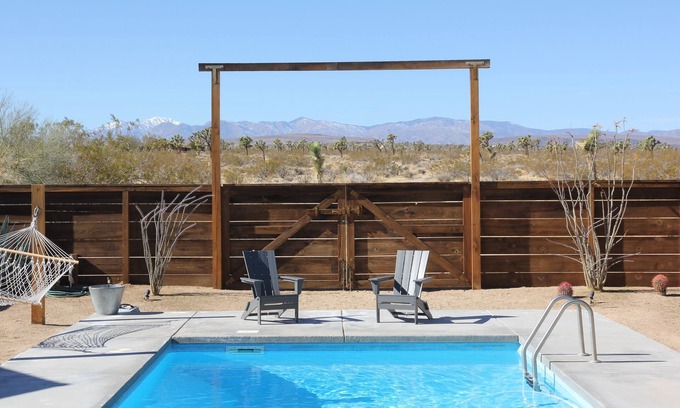 Joshua Tree House | Idyllic 20 Acre Retreat with Pool, Spa, and Guest House