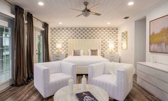 Palm City House | Exclusive Waterfront Retreat with Pool, Dock & Game Room