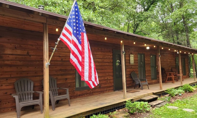 Greenfield Cabin | Idyllic Secluded Cabin with Firepit & Lake View