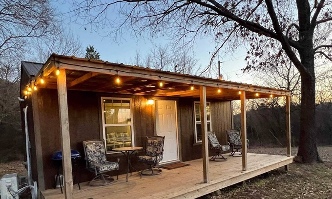 Natural Dam Cabin | Secluded Cabin in the Boston Mountains with access to OHV trails.