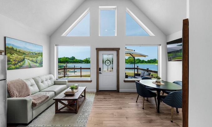 Point House | Secluded Cabin with King bed and Private Beach #2