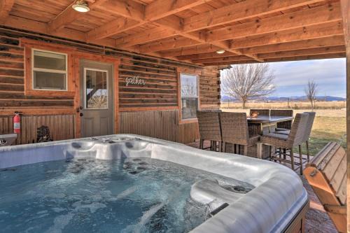 Durango House | Idyllic Cabin with Hot Tub, Game Room and Scenic Views