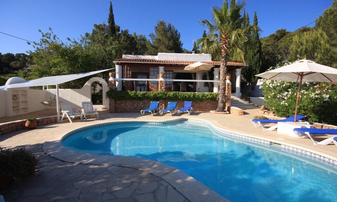 Santa Eulalia del Rio Villa | Secluded Villa with Scenic Views Near Sta Eulalia Beaches