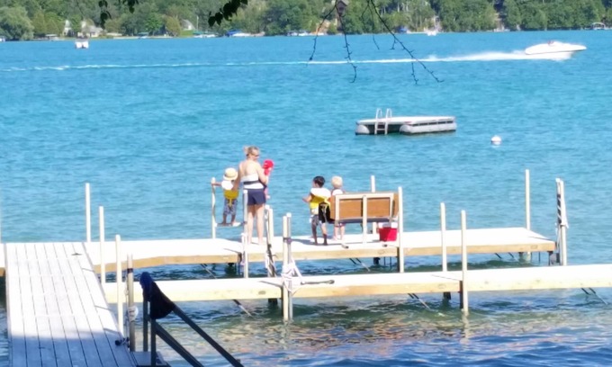 Petoskey Cottage | Idyllic Family Cottage on Walloon Lake with Pool & Spa