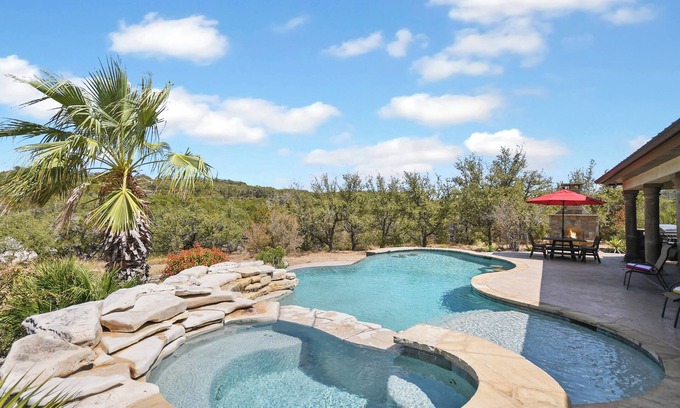 Pedernales Canyon Ranch House | Secluded Hill Country Home on Owners Ranch 15 min to Bee Cave with Pool and Spa