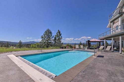 Post Falls House | Peaceful Retreat with Pool, Hot Tub & Ocean Views