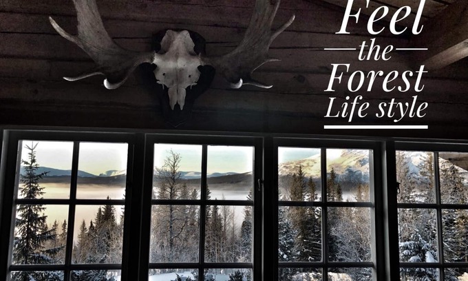 Undersaker Ski Chalet | Serene Lodge with Sea and Mountain Views & Spa Amenities