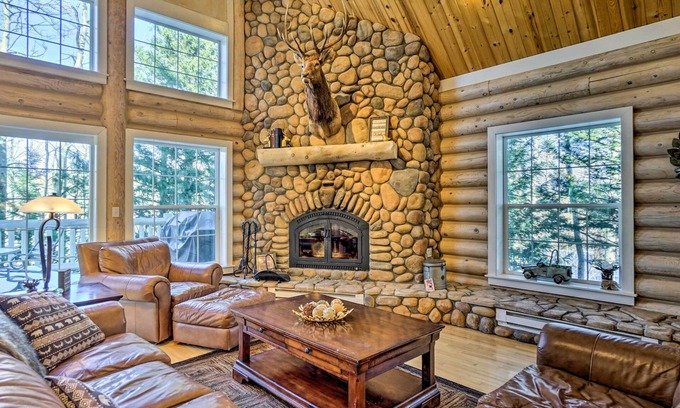 Red Feather Lakes Cabin | Serene Log Cabin with Game Room & Scenic Forest Views