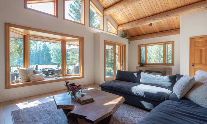Whitefish Cabin | Exclusive Retreat with Ocean & Lake Views near Whitefish
