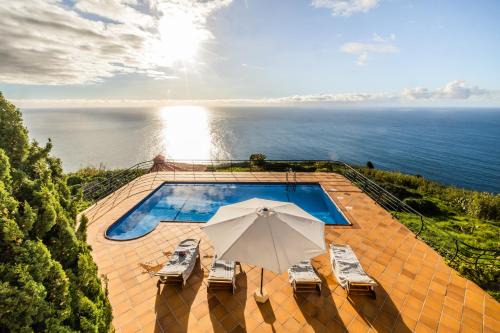 Paul do Mar Villa | Secluded Sunset Villa with 180° Ocean Views & Pool