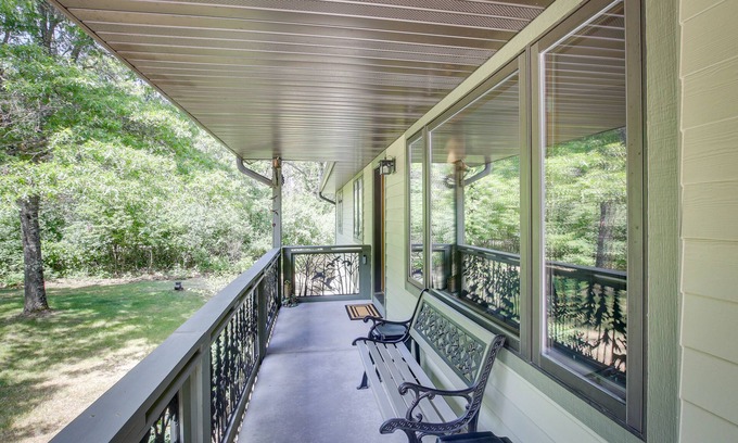 Pine River House | Tranquil Wautoma Retreat with Fire Pit & Family Amenities