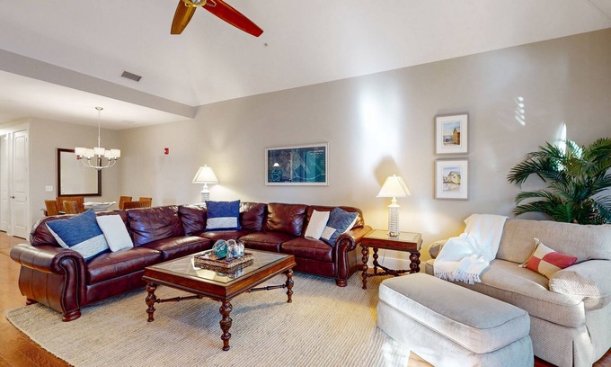 St. James Condo | Inviting Condo with Ocean View, Balcony & Great Amenities