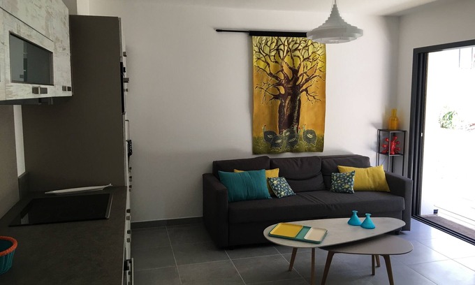 Arcachon Apartment | Ideal T3 with Garden, Parking & Ocean View Near Beach