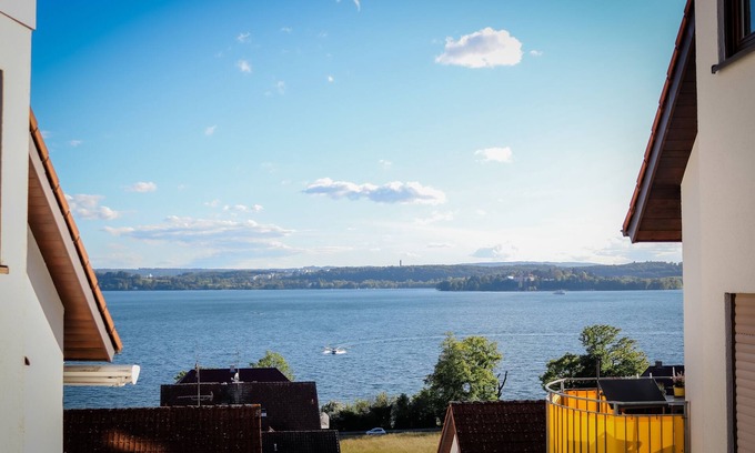 Unteruhldingen Apartment | Scenic Retreat with Pool and Breathtaking Lake Views