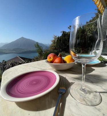 Aeschlen ob Gunten House | Seeblick: Oceanfront Escape with Pet-Friendly Comfort
