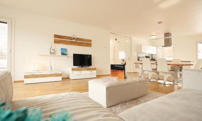 Augsdorf Apartment | Relaxing Getaway at Seevillen Excelsior with Ocean Views