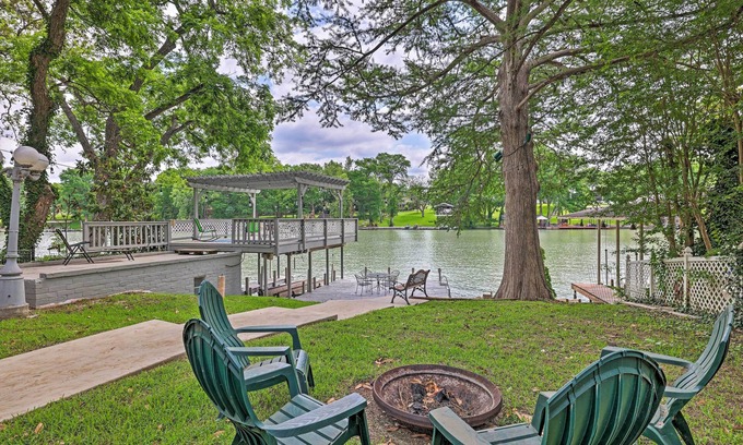 Seguin House | Scenic Lake Placid Waterfront Home with Dock & Outdoor Deck