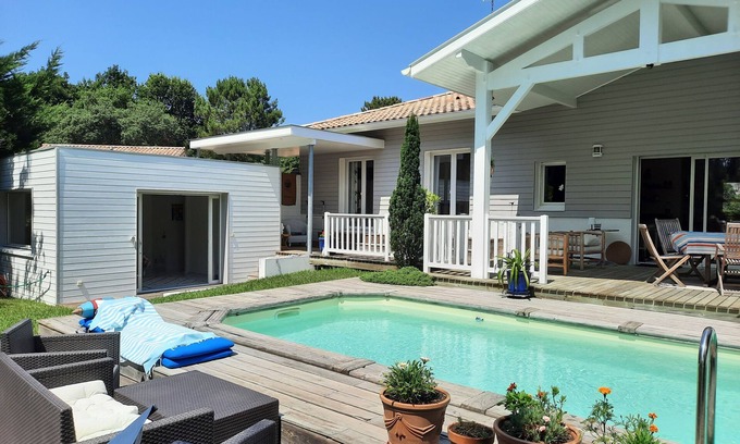 Seignosse House | Seignosse GOLF - villa with heated pool, 5 min from the ocean