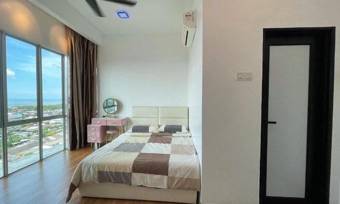 Sekinchan Apartment | Seaview Retreat at Sekinchan Simple LoveSea House