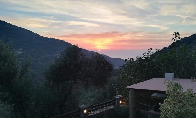 Livadia House | Cozy Seli Village House: Oceanfront Retreat for 6 Guests
