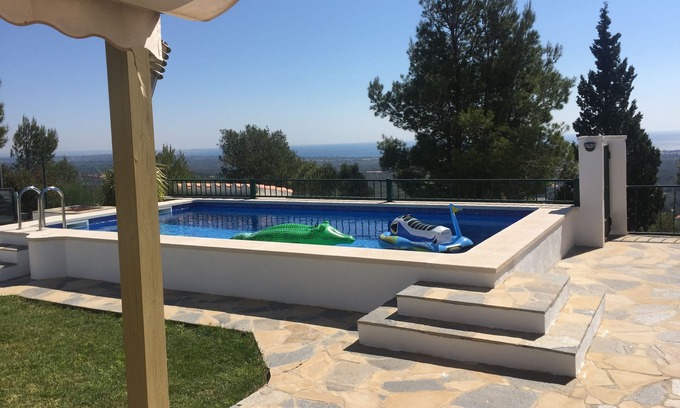 Les Planes del Rei House | Semaphore House, sea and mountain view