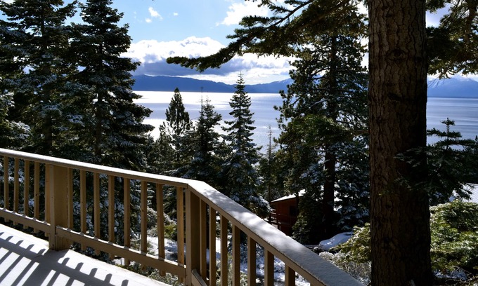 Tahoma House | Captivating Lake Views & Pool - Chalet at Meeks Bay!