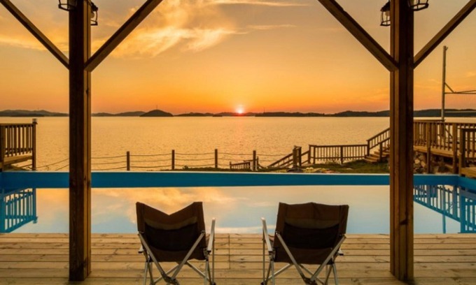 Seosan House | Eco-Friendly Seosan Badasarang Pension Town with Pool