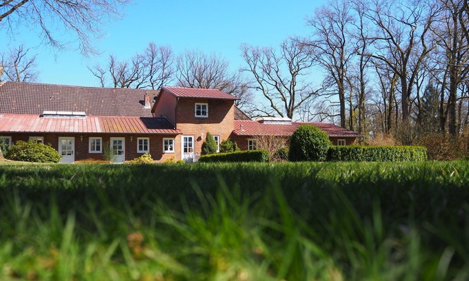 Wichtenbeck Condo | Bright Ocean View Apartment Ginster on a Serene Farm