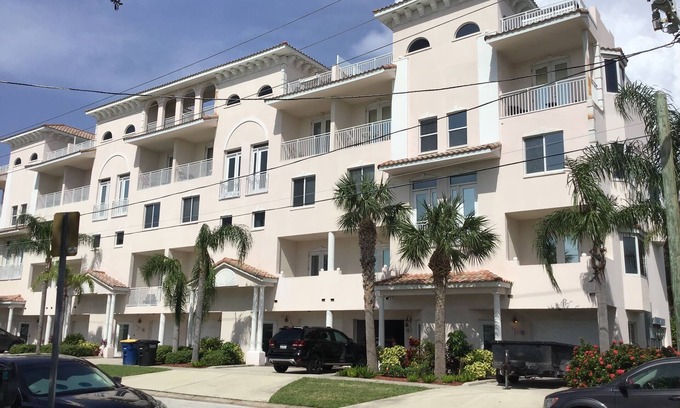 Bay Esplanade House | Cozy Oceanfront Condo with Hot Tub & Private Elevator