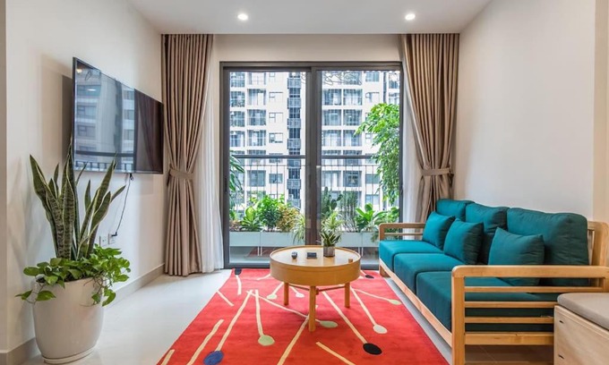 Gia Lam Apartment | Relaxing 3 Bed Retreat near Hanoi at Vinhomes Ocean Park