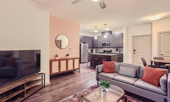 Leander Apartment | Relaxing 3B Getaway | Pool, Gym & Pet-Friendly Amenities