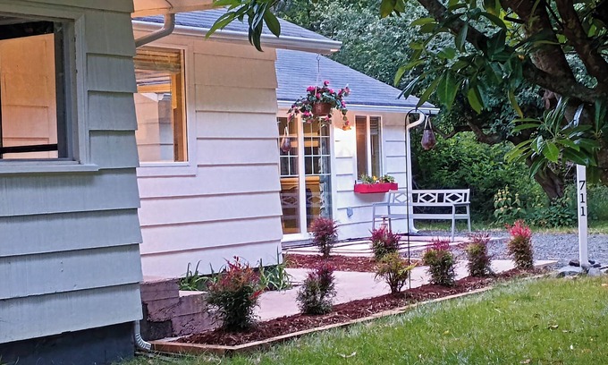 Westport House | Pet-Friendly 4-Bedroom PNW Home with Serene Greenery Views