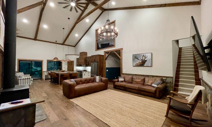 Deerwood House | Tranquil Retreat with Hot Tub & Pool Near Bike Trails
