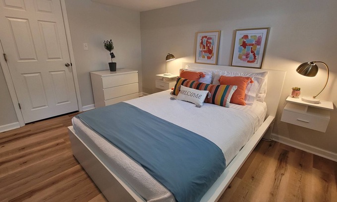 Lynchburg Apartment | Tranquil Apartment Near UL - Enjoy Grill & Ping Pong Fun!