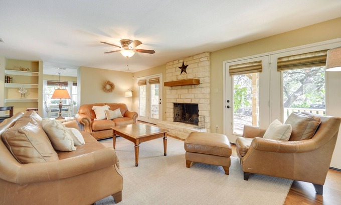 Austin House | Idyllic Austin Retreat on 3 Acres, Near Downtown & Spa